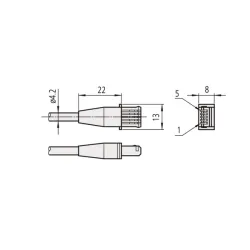 Kabel USB Input Tool (DIGIMATIC USB)
