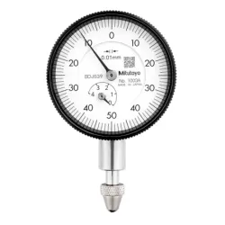 Úchylkoměr, ploché zad. víčko,  typ ISO