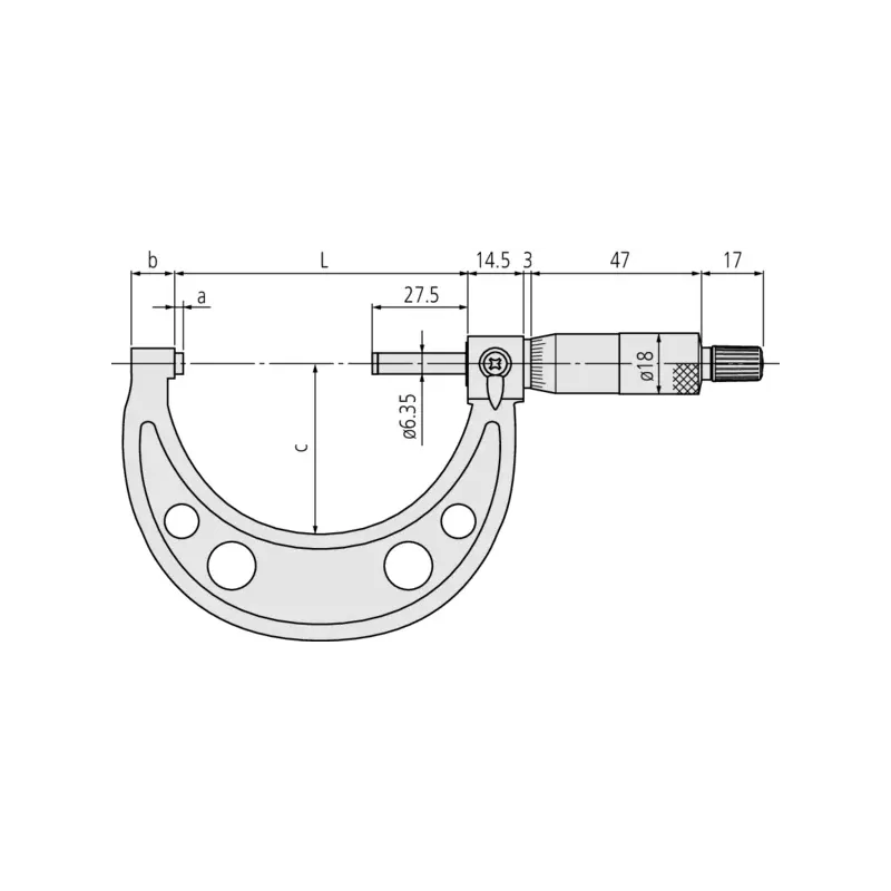 Třmenový mikrometr