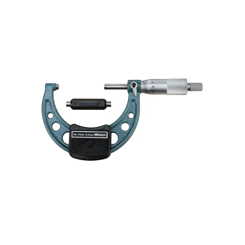 Třmenový mikrometr, analogový, děl. stup. 0,01 mm