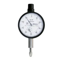 Číselníkový úchylkoměr, zadní víčko s okem, ISO provedení