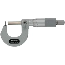 Třmenový mikrometr na měření klenutých ploch, Provedení A