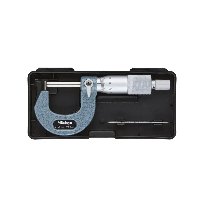 Třmenový mikrometr na měření klenutých ploch, Provedení A