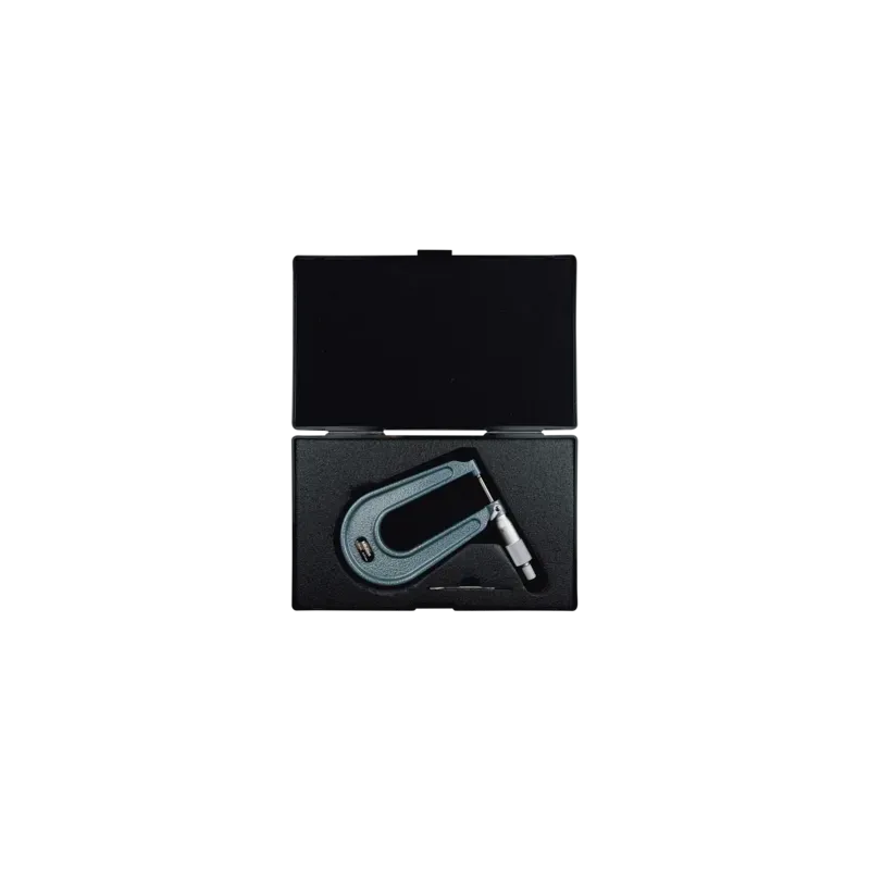 Třmenový mikrometr s hlubokým třmenem 0/25 mm