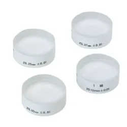 Interferenční sklíčko pro kontrolu třmenových mikrometrů 0-25 mm