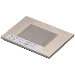 Roughness specimen Ra 1µm [inch/mm]