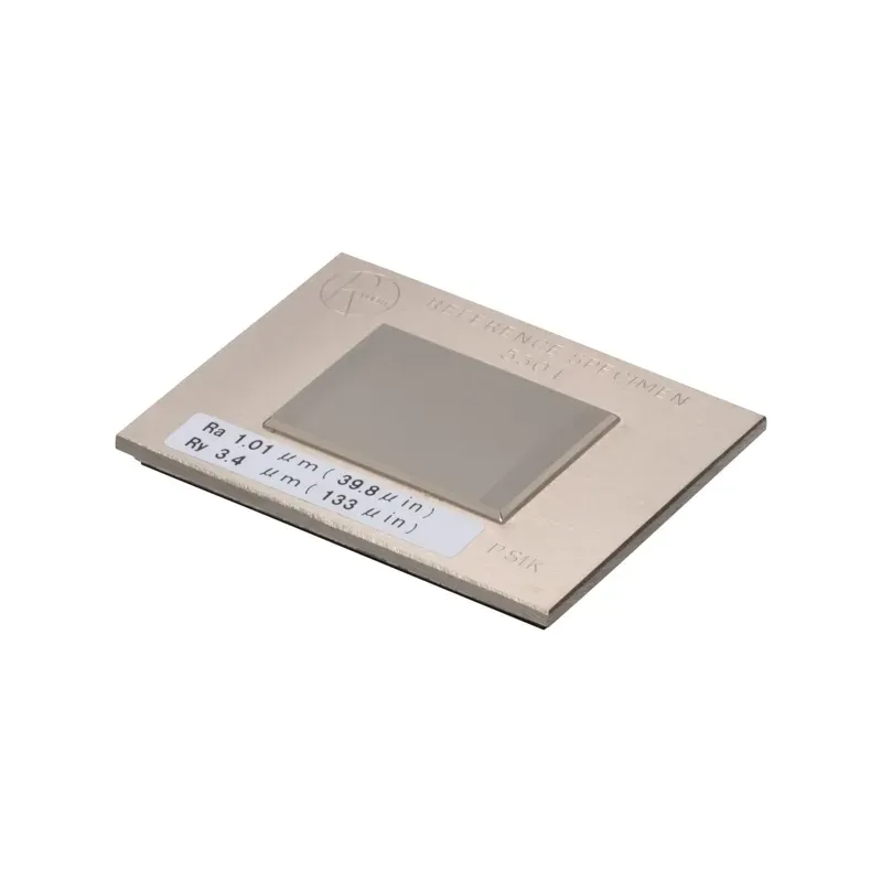 Roughness specimen Ra 1µm [inch/mm]