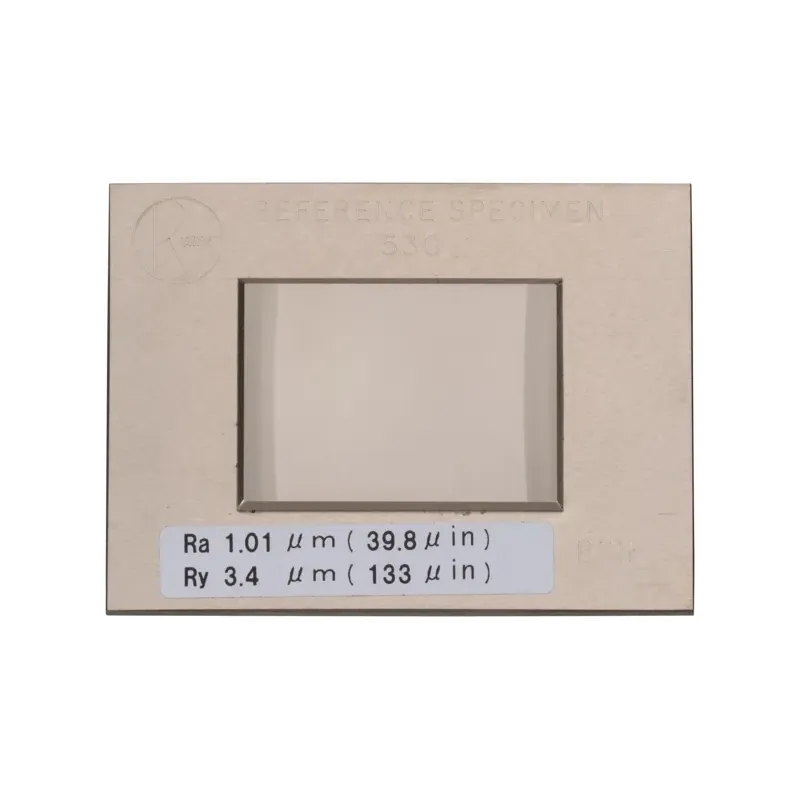 Roughness specimen Ra 1µm [inch/mm]
