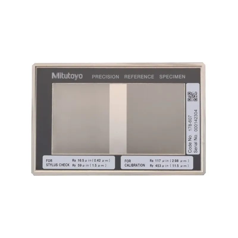 Roughness specimen Ra 0,4/Ra3µm[inch/mm]