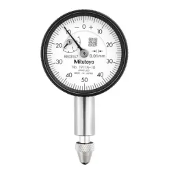 Číselníkový úchylkoměr, zadní víčko s okem, ISO provedení