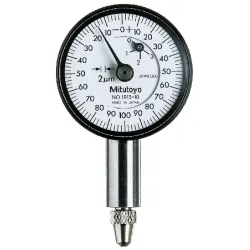 Číselníkový úchylkoměr, zadní víčko s okem, ISO provedení