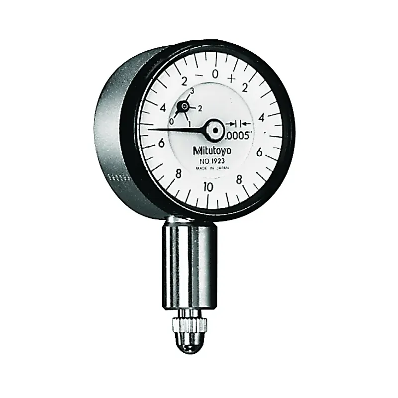 Dial Gauge, Flat Back, ANSI/AGD Type