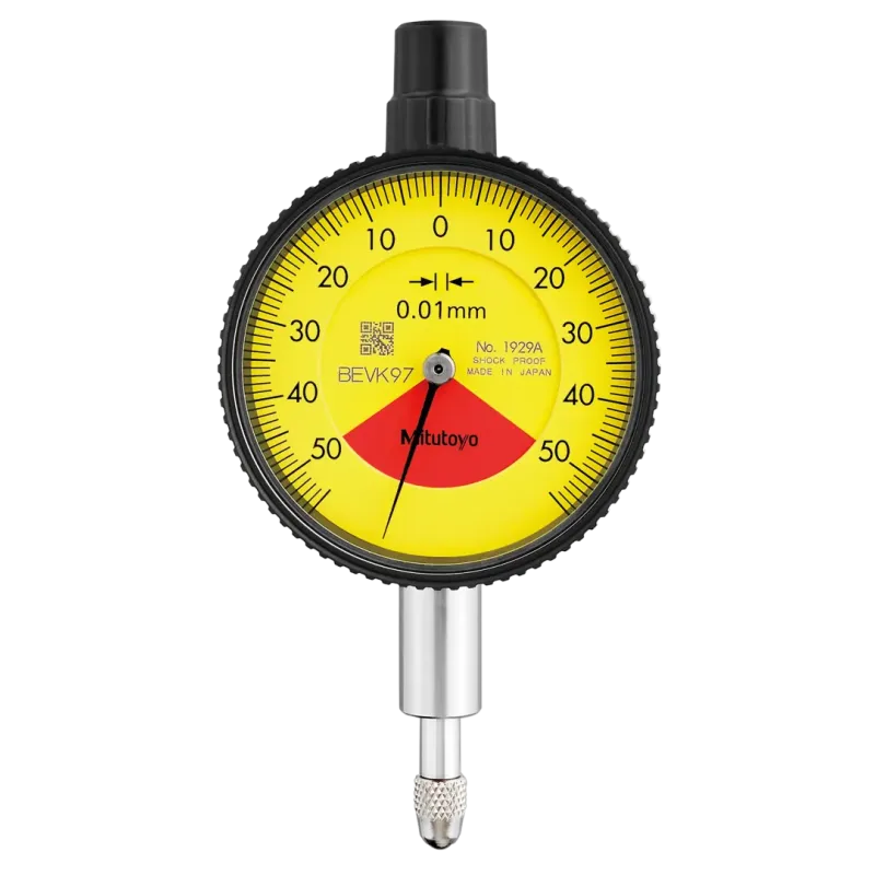 Úchylkoměr, ploché zad. víčko,  typ ISO