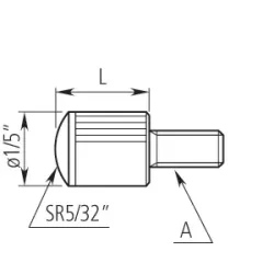 Vypouklý kontaktní prvek