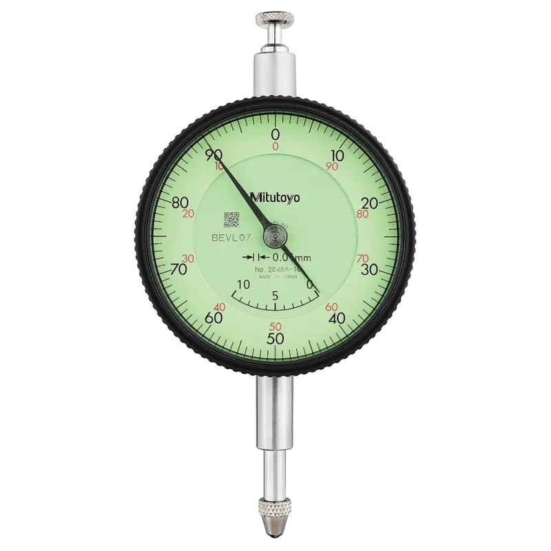 Úchylkoměr, ploché zad. víčko,  typ ISO