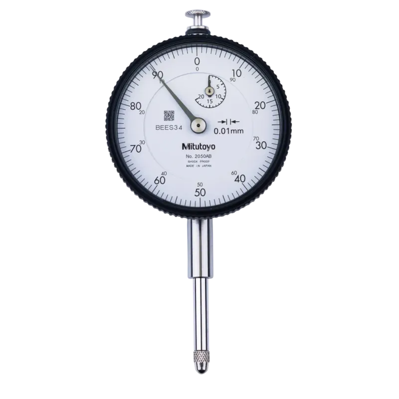 Dial Gauge, Flat Back, ANSI/AGD Type