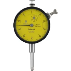 Dial Gauge, Flat Back, ANSI/AGD Type