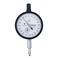 Číselníkový úchylkoměr, zadní víčko s okem, ISO provedení