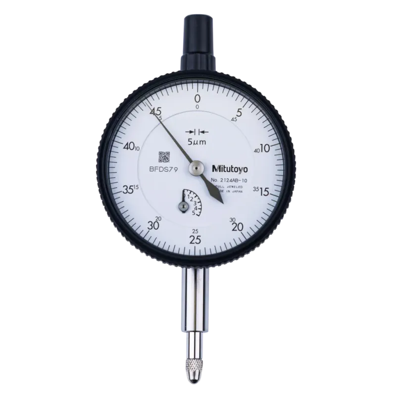 Číselníkový úchylkoměr, zadní víčko s okem, ISO provedení