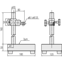 Přesný stojánek 120 mm