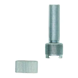 Stopka s rýhovanou upínací maticí