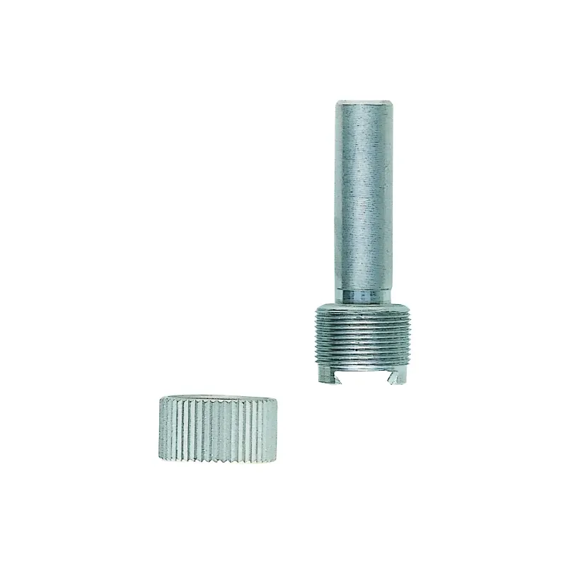 Stopka s rýhovanou upínací maticí