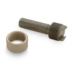 Stopka s rýhovanou upínací maticí