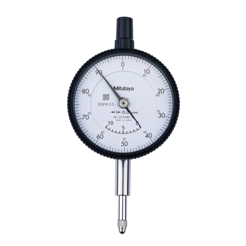 Úchylkoměr, ploché zad. víčko,  typ ISO