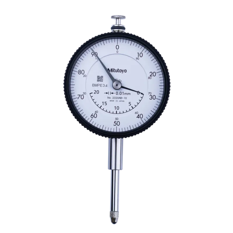 Úchylkoměr, ploché zad. víčko,  typ ISO