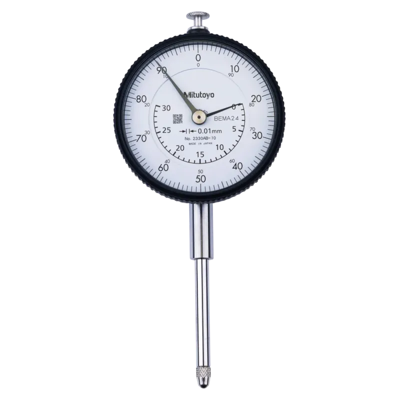 Číselníkový úchylkoměr, zadní víčko s okem, ISO provedení