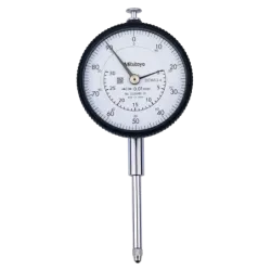 Úchylkoměr, ploché zad. víčko,  typ ISO