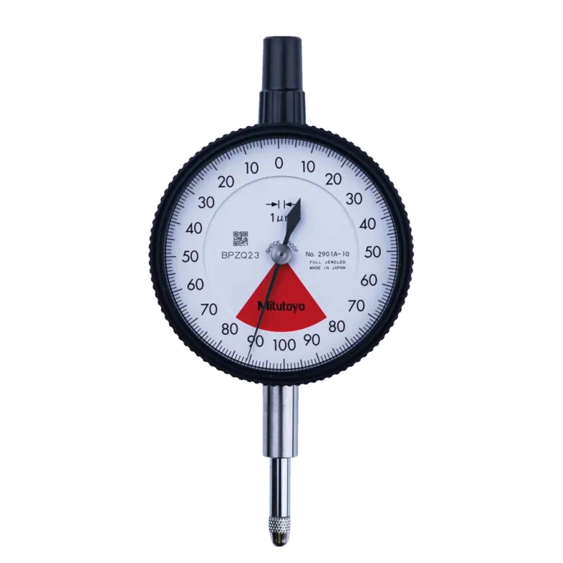 Úchylkoměr, ploché zad. víčko,  typ ISO