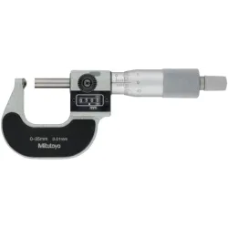 Digit Tube Micrometer, Spherical Anvil