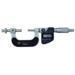 Digitální třmenový mikrometr na měření ozubení IP65