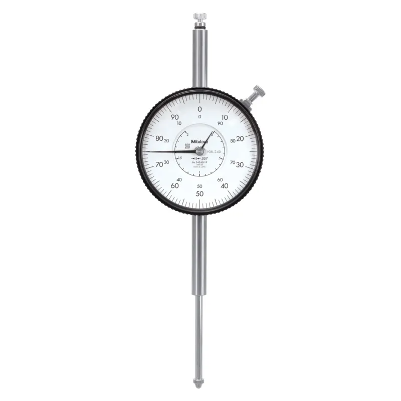 Dial Gauge, Flat Back, ANSI/AGD Type