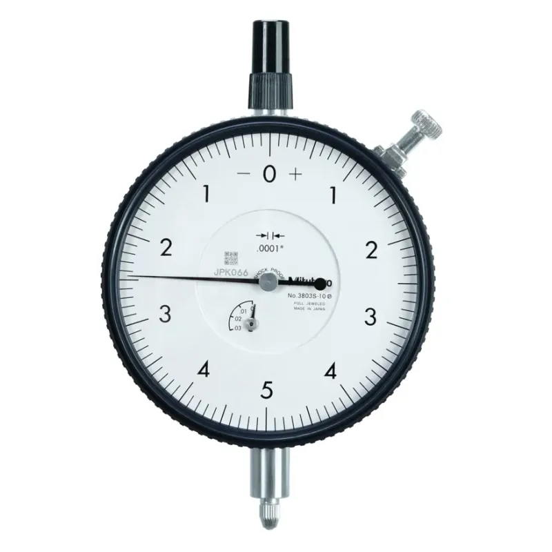 Dial Gauge, Flat Back, ANSI/AGD Type