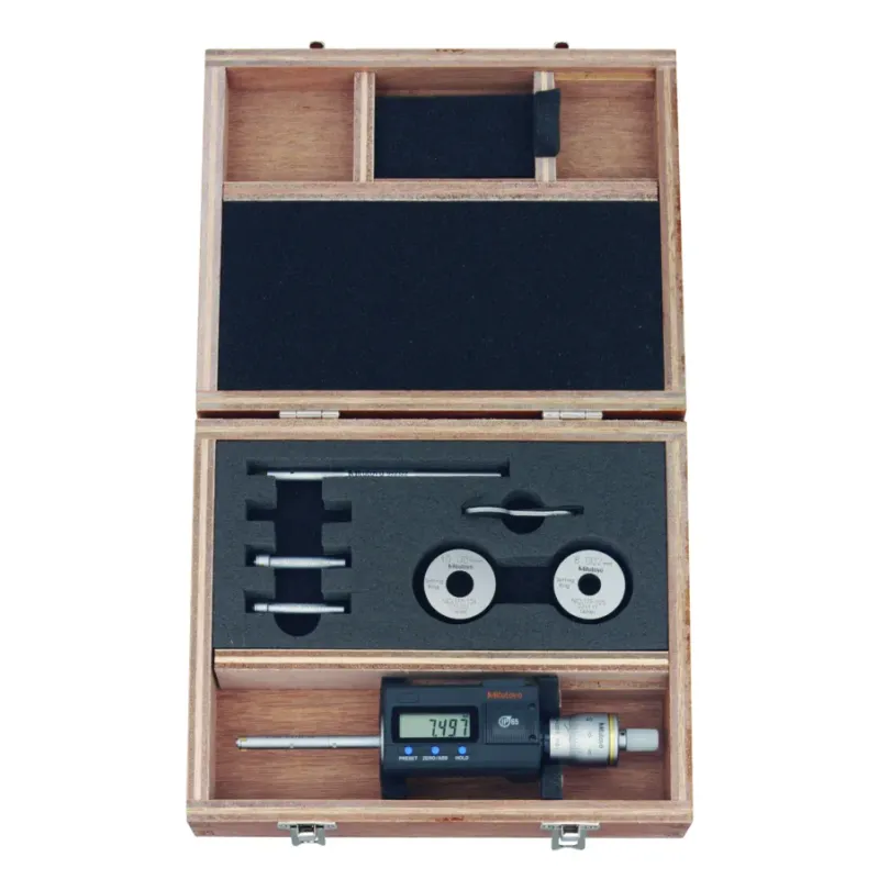 Sada přesných třídotekových dutinoměrů s výměnnými měřicími nástavci