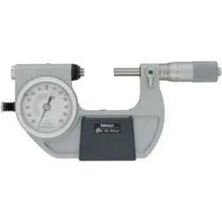 Třmenový mikrometr s úchylkoměrem