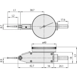 Dial Test Indicator, Horizontal Type