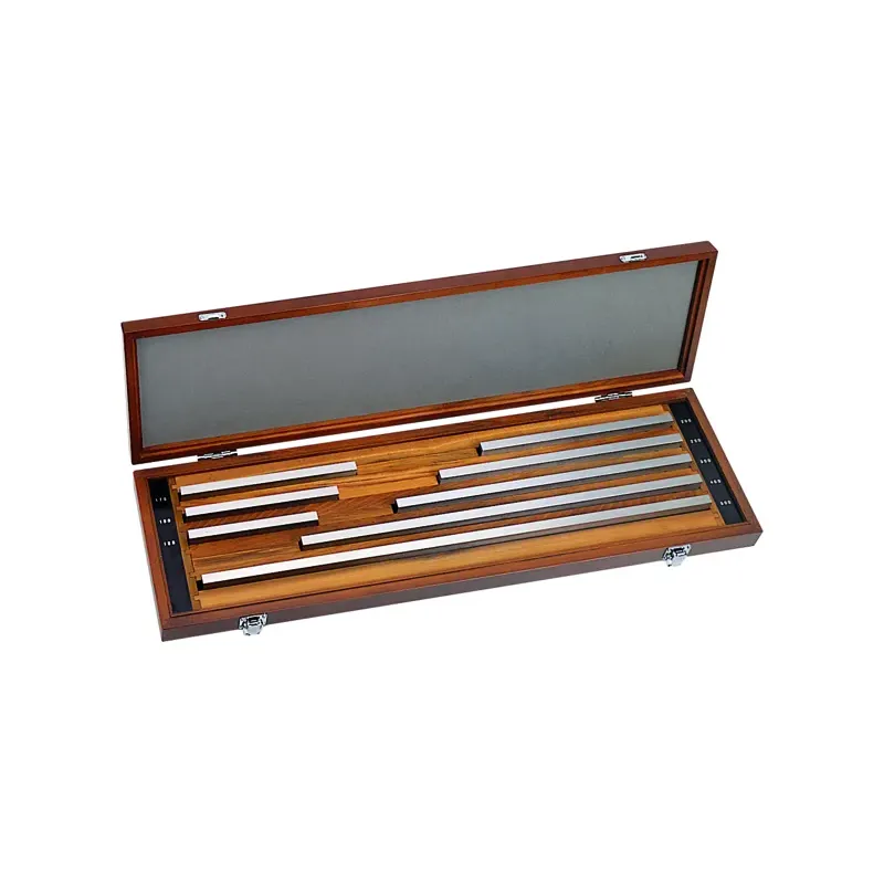 Sada koncových měrek, palcová, kon. cert., ASME