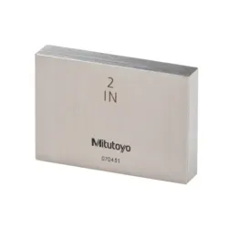 Gauge Block, Inch, Inspection Cert.