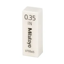 Gauge Block, Inch, Inspection Cert.