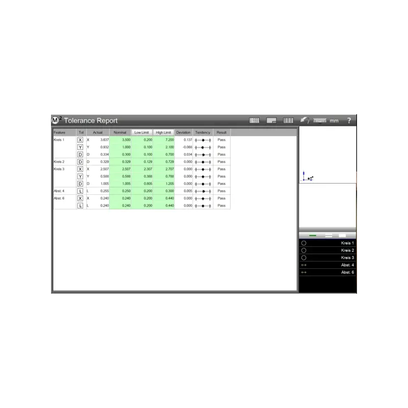 M2-2D software pro série PJ a PH