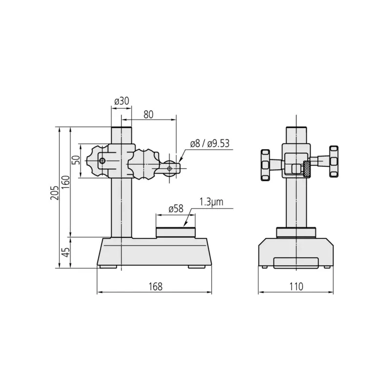 Stojánek pro úchylkoměry
