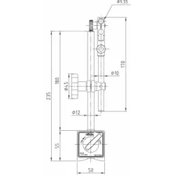 Magnetic Stand with Fine Adjustment