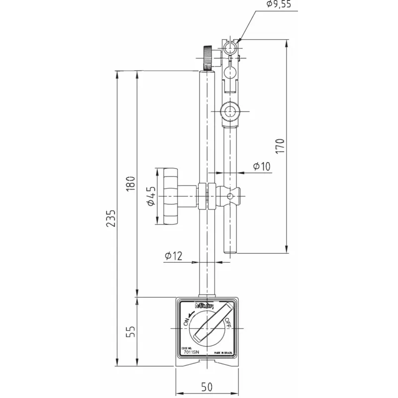 Magnetic Stand with Fine Adjustment