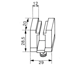 Rozsah uchycení pro Bore Gauge Checker