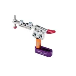 Toggle clamp, slidable clamping position