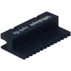 Toothed fixture flat, L:100 mm