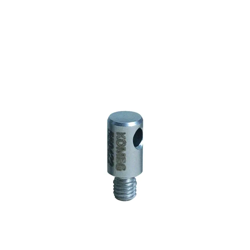 Connector, small, w. 6 mm fitting bore.